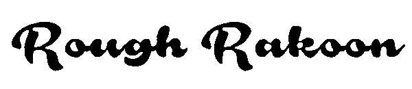 Rough Rakoon字体