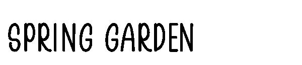 Spring Garden字体