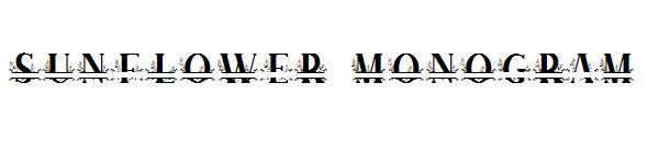 SUNFLOWER MONOGRAM字体