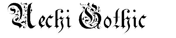 Uechi Gothic字体