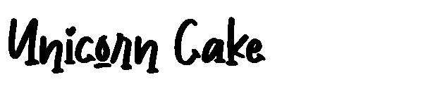 Unicorn Cake字体