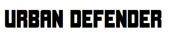 Urban Defender字体