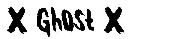 X Ghost X字体