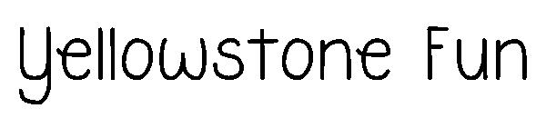 Yellowstone Fun字体