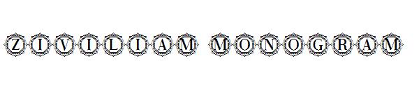 Ziviliam Monogram字体