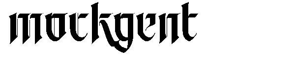 Mockgent字体