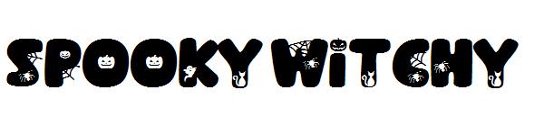 Spooky witchy字体