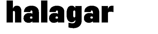 Halagar字体