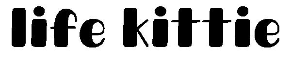 Life kittie字体