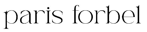 Paris forbel字体