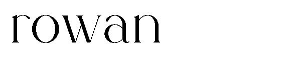  Rowan font