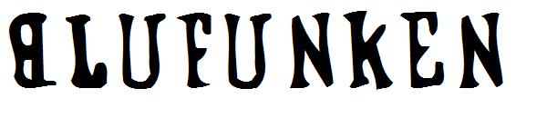 Blufunken字体