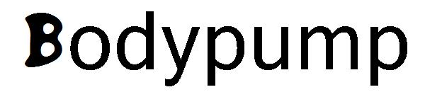 Bodypump字体
