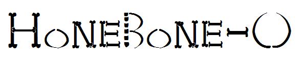 HoneBone-U字体