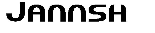 Jannsh字体