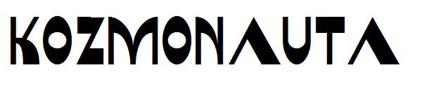Kozmonauta字体