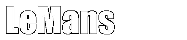 LeMans字体