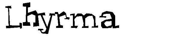 Lhyrma字体