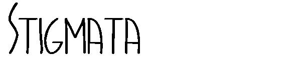 Stigmata字体