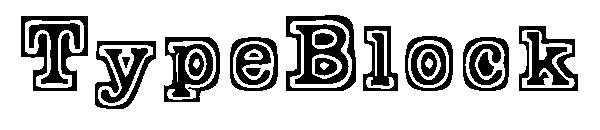 TypeBlock字体