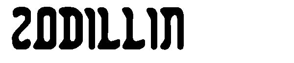 Zodillin字体