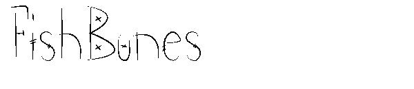 FishBones字体