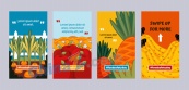 世界食品安全日手绘海报