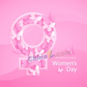 国际妇女节矢量插图设计