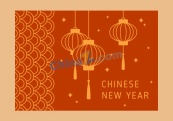 中国年传统元素图案矢量模板