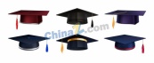 2025立体学士帽合集矢量素材