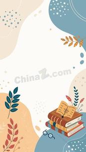 世界读书日阅读背景图矢量模板