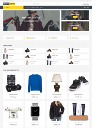 网上购物商城HTML5模板