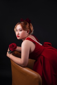 亚洲微胖美女艺术照图片