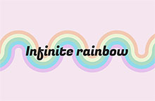 CSS3彩色曲线彩虹流动动画特效