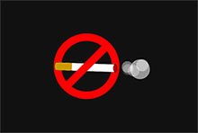 纯CSS3禁烟标志动画特效