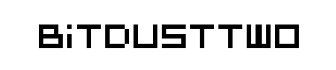 BitDust Two字体