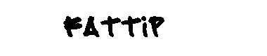 Fattip字体