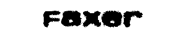 Faxer字体
