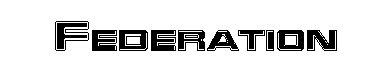 Federation字体