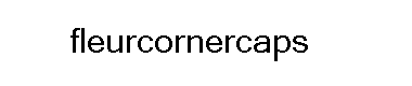 Fleurcornercaps字体