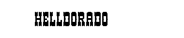 Helldorado字体