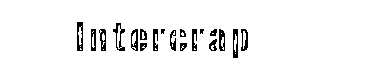 Intercrap字体
