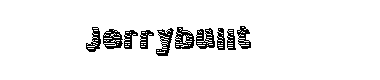 Jerrybuilt字体