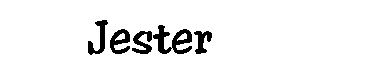 Jester字体