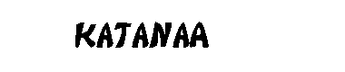 KatanaA字体