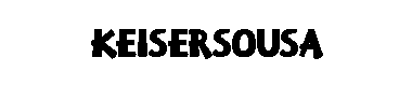 KeiserSousa字体