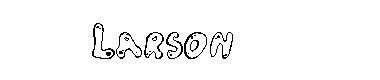 Larson字体