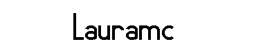 Lauramc字体