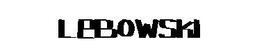 Lebowski字体
