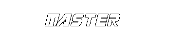 Master字体